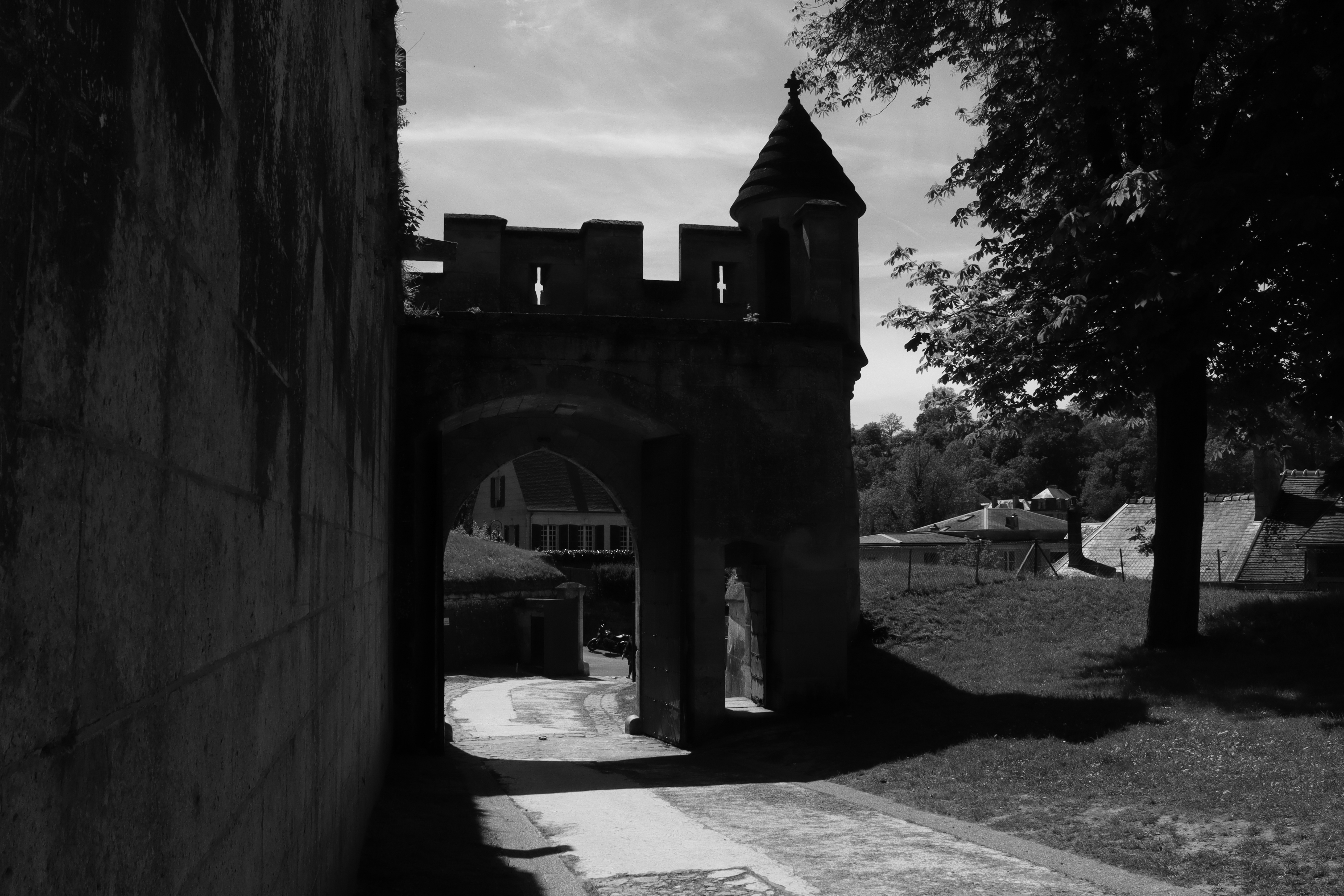 Allant au château, Pierrefonds
